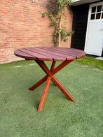 Meranti hardhouten picknick tafel rond van hergebruikt hout, Ophalen, Nieuw, Rond, Hout