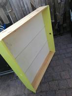 2x Bed laden / lades met wielen Wit Groen, Ophalen, Gebruikt, 90 cm, Eenpersoons