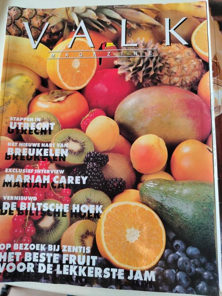 VALK Magazine met Mariah Carey interview, Boeken, Tijdschriften en Kranten, Gelezen, Glossy, Ophalen of Verzenden