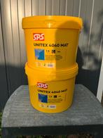 Tex muurverf SPS Unitex 4040 Mat  2 emmers, Ophalen, 5 tot 10 liter, Wit, Nieuw