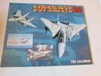 SUPERJETS : VINTAGE KALENDER 99, Ophalen of Verzenden, Maandkalender, Zo goed als nieuw