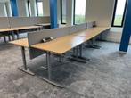 SET - 3 x Kinnarps Duo Bureau, 650 euro/set, 5 sets, Huis en Inrichting, Bureaus, Verzenden, Elektrisch, Gebruikt