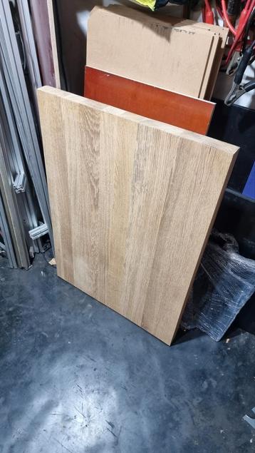 Eiken? Paneel ca. 98x70cm 5cm dik massief beschikbaar voor biedingen