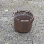 Grote koperen ketel / kookpot ø 37 cm., Antiek en Kunst, Ophalen, Koper