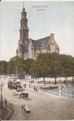Amsterdam Westerkerk  met Tram1906  Uitg. Trenkler, Ophalen of Verzenden, Voor 1920, Gelopen, Noord-Holland