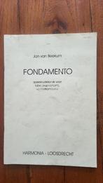 Fondamento studieboek voor Tuba (euphonium), ventieltrombone, Ophalen of Verzenden, Gelezen, Instrument