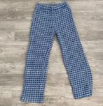 Blauwe witte broek met print -  Zara - maat S, Kleding | Dames, Maat 38/40 (M), Blauw, Zara, Ophalen of Verzenden