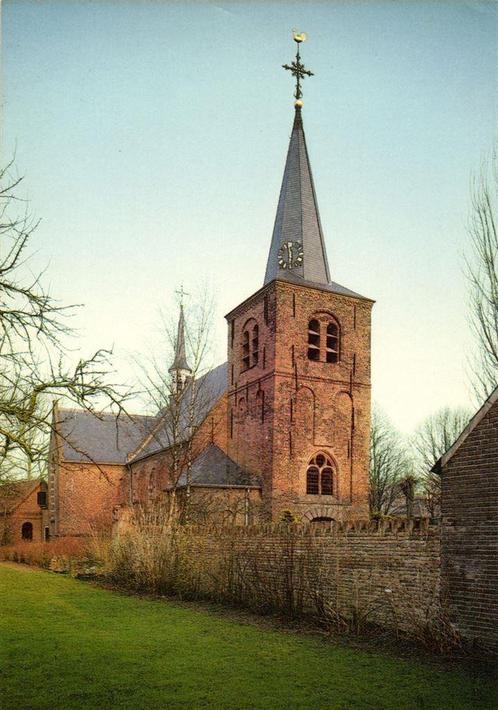 Bokhoven, Kerk van H. Antonius, abt - ongelopen, Verzamelen, Ansichtkaarten | Nederland, Ongelopen, Overijssel, 1920 tot 1940