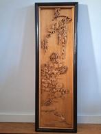 Groot Aziatisch wandpaneel met houtsnijwerk, Ophalen, Rechthoekig, Minder dan 50 cm, 100 tot 150 cm