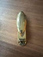 Messing Deur Sluitknop - Openslaande Deuren (2 stuks), Doe-het-zelf en Verbouw, Hang- en Sluitwerk, Ophalen of Verzenden, Nieuw