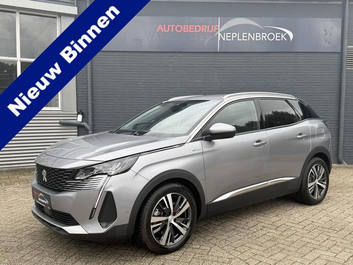 Peugeot 3008 1.6 HYbrid 225PK Road Trip Allure Pack Business, Auto's, Peugeot, Bedrijf, Te koop, ABS, Achteruitrijcamera, Airbags