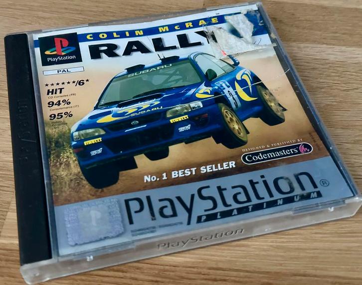 Colin McRae Rally, Spelcomputers en Games, Games | Sony PlayStation 1, Gebruikt, Racen en Vliegen, 2 spelers, Vanaf 3 jaar, Ophalen of Verzenden