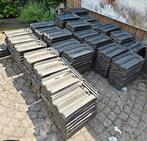 Platte Mulden Dakpannen, Ophalen, Gebruikt, Steen of Klei, 15 m² of meer