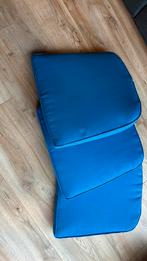 Tuinstoel kussen blauw 3x, Tuin en Terras, Tuinmeubel-accessoires, Ophalen of Verzenden, Zo goed als nieuw
