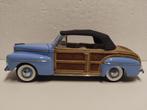 Ford Sportsman softtop lightblue 1946 Signature 1:18 KRD, Ophalen of Verzenden, Zo goed als nieuw, Auto, Overige merken