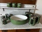 Emaille set, super leuk!, Ophalen of Verzenden