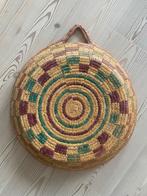 Marokkaanse Broodmand / Schaal - Riet, Huis en Inrichting, Woonaccessoires | Schalen en Manden, Gebruikt, Mand, Rond, Ophalen of Verzenden