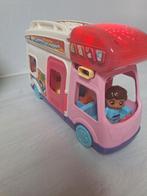 Camping auto met licht en geluid (frans), Kinderen en Baby's, Speelgoed | Fisher-Price, Ophalen, Auto of Voertuig, Met licht