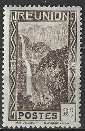 Reunion 1933/1938 - Yvert 126 - Waterval van Salazie   (PF) beschikbaar voor biedingen