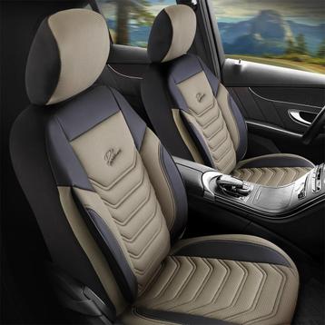 AUTOSTOELHOES- PANDASEATCOVER-FLORIDA -ZWART-BEIGE beschikbaar voor biedingen