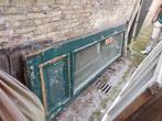 Gratis oude hoge salondeuren met glas, Ophalen, Gebruikt, 215 cm of meer, Glas