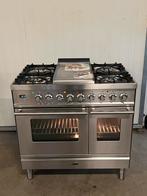 Luxe Boretti Fornuis 90cm RVS – 5 pits, Ophalen of Verzenden