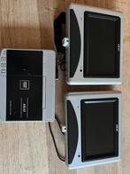 AKAI Portable DVD Speler met 2 Schermen - Auto, Gebruikt, Draagbaar, Ophalen of Verzenden, Overige merken