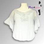 30381 Zgan Oversized tuniek Made in Italy mt 48/50  G18, Made in Italy, Blouse of Tuniek, Ophalen of Verzenden, Zo goed als nieuw