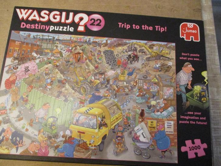 Jumbo Wasgij Mysterie Puzzle no 22, Hobby en Vrije tijd, Denksport en Puzzels, Zo goed als nieuw, Legpuzzel, 500 t/m 1500 stukjes