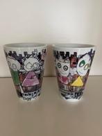 2 Koffiebekers Paul Pava - Zo Goed Als Nieuw, Huis en Inrichting, Keramiek, Ophalen of Verzenden, Zo goed als nieuw, Overige stijlen