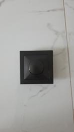 Mat Zwarte Dimmerknop met LED Indicator, Ophalen, Nieuw, Overige typen, Overige soorten