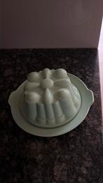 Pastel groene puddingvorm Petrus Regout, Antiek en Kunst, Ophalen of Verzenden