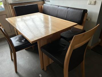 Keuken Hoekbank met tafel beschikbaar voor biedingen