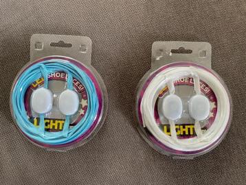 Led shoelaces, schoenveters met ledlampjes beschikbaar voor biedingen