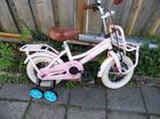 kinderfietsen  rose kleur/ lichtblauwe kleur, Fietsen en Brommers, Fietsen | Kinderfietsjes, Ophalen, Zijwieltjes, Gebruikt, Alpina