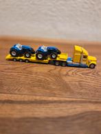 Siku dieplader met 2 tractoren, Verzenden, Gebruikt, Bus of Vrachtwagen, SIKU
