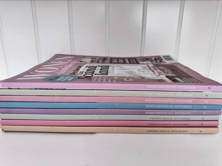 Wonen Landelijke Stijl 2024, compleet., Boeken, Tijdschriften en Kranten, Zo goed als nieuw, Overige typen, Ophalen of Verzenden
