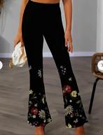 Flared legging, maat  M of XXL, Kleding | Dames, Grote Maten, Ophalen of Verzenden, Nieuw, Zwart, Broek of Spijkerbroek