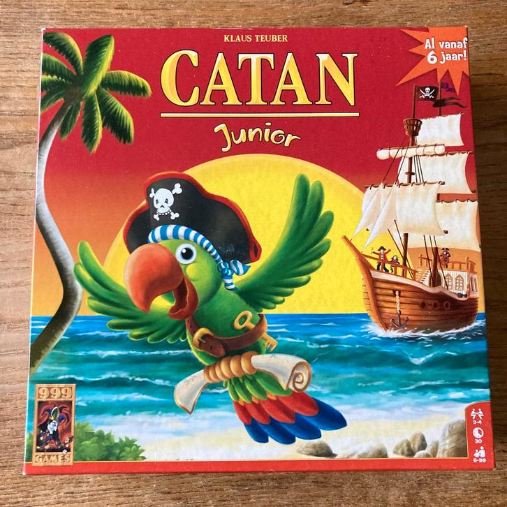 999 games - Catan junior (2-4 spelers, 6+jaar) nieuw, Hobby en Vrije tijd, Gezelschapsspellen | Bordspellen, Nieuw, Een of twee spelers