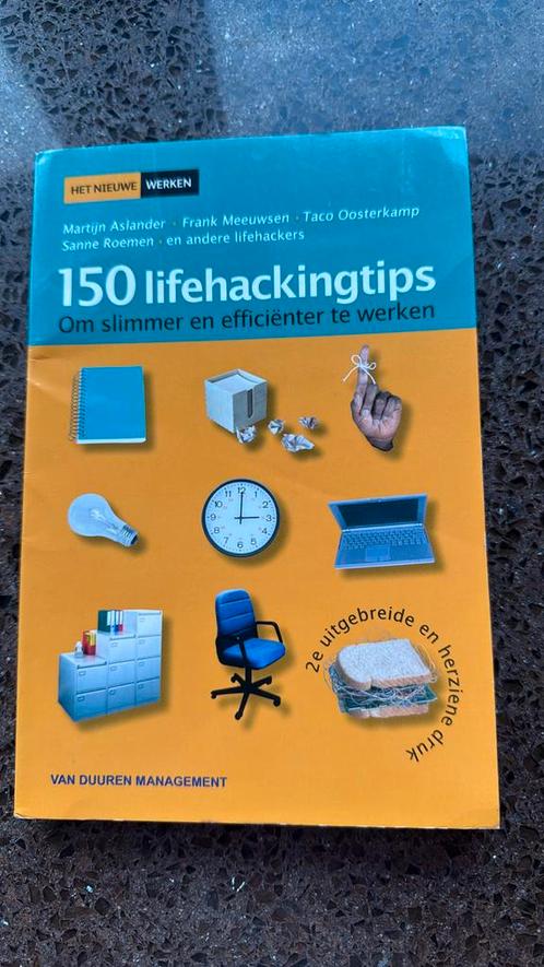 Martijn Aslander - 150 Lifehackingtips, Boeken, Wetenschap, Zo goed als nieuw, Sociale wetenschap, Ophalen of Verzenden