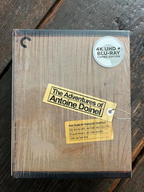 Antoine Doinel - Criterion 4K UHD Blu-ray Boxset, Cd's en Dvd's, Blu-ray, Zo goed als nieuw, Filmhuis, Boxset, Ophalen of Verzenden