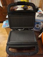 Tefal Croctime Tosti-ijzer / contact gril, Ophalen of Verzenden, Uitneembare platen, Gebruikt