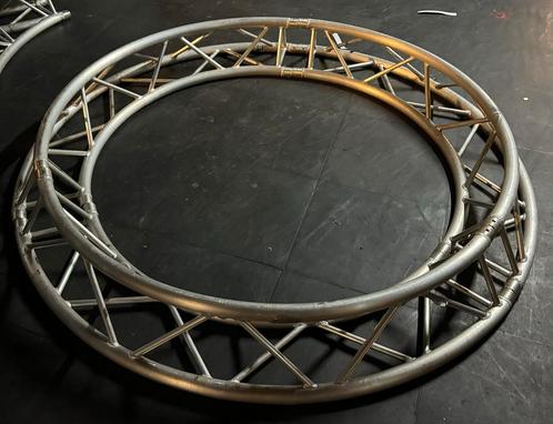 4x truss cirkel met custom-made hoek (spin), Muziek en Instrumenten, Licht en Laser, Gebruikt, Licht, Ophalen of Verzenden