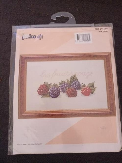 4 complete borduurpakketten, Hobby en Vrije tijd, Borduren en Borduurmachines, Nieuw, Borduurpakket, Ophalen of Verzenden