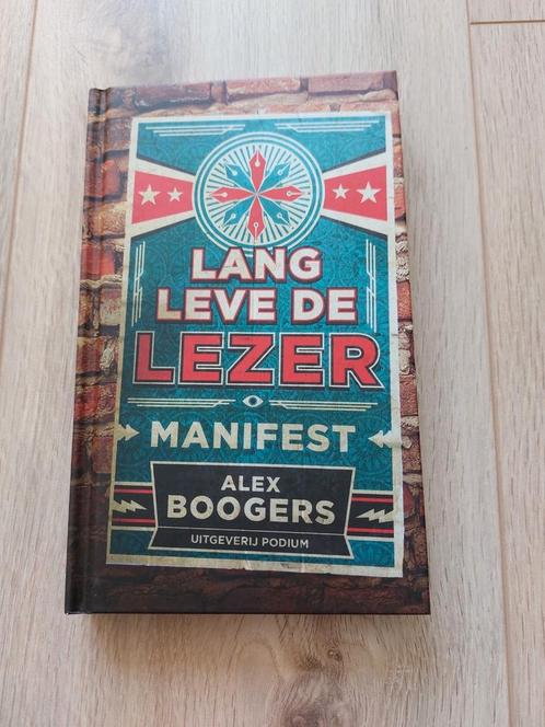 Alex Boogers - Lang leve de lezer, Boeken, Essays, Columns en Interviews, Zo goed als nieuw, Ophalen of Verzenden
