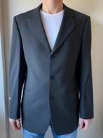 Donkergrijs pak met krijtstreep, Kleding | Heren, Kostuums en Colberts, Maat 48/50 (M), Ophalen of Verzenden, Zo goed als nieuw