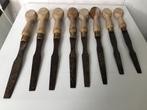 8 x oude kastsschroevendraaiers w marples&sons sheffield eng, Ophalen of Verzenden