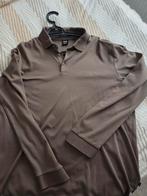 Boss Longsleeve Polo XXL Bruin - Zeer Goede Staat, Ophalen of Verzenden