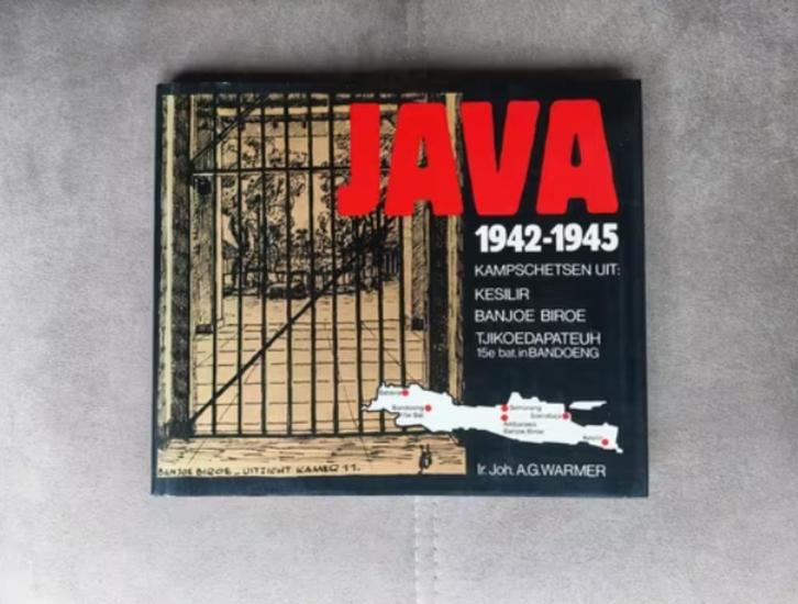 Java 1942 - 1945 (Ned. Indie) door A.G. Warmer, Boeken, Oorlog en Militair, Zo goed als nieuw, Overige onderwerpen, Tweede Wereldoorlog
