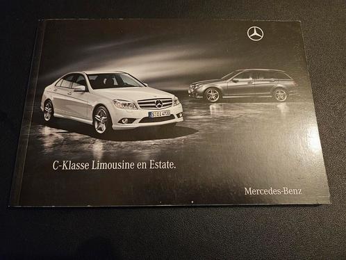 Brochure Mercedes-Benz C-klasse Limousine & Estate 2009, Boeken, Auto's | Folders en Tijdschriften, Zo goed als nieuw, Mercedes